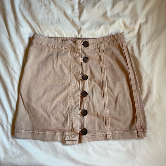 Altar’d Sate Button Up Skirt - Picture 1 of 5